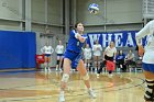 VB vs USCGA  Wheaton College Women's Volleyball vs U.S. Coast Guard Academy. - Photo by Keith Nordstrom : Wheaton, Volleyball
